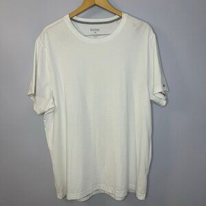 Rhone Element Tee Lightweight Everyday Cotton Tee Crew Neck white